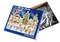 Holiday Skating Christmas Jigsaw Puzzle 550 Piece by Vermont Christmas Company - Fully Interlocking & Randomly Shaped Pieces - 24" x 18" - Family Christmas Puzzles